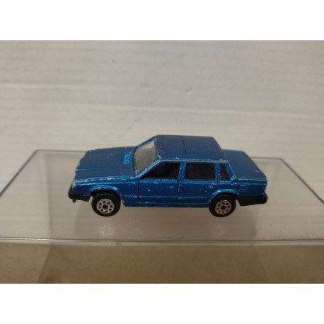 VOLVO 760 GLE BLUE (2) 1:61/apx 1:64 MAJORETTE 230 NO BOX