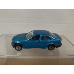 BMW E36 325i BLUE 1:58/apx 1:64 MAJORETTE 257 NO BOX