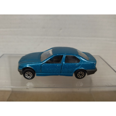 BMW E36 325i BLUE 1:58/apx 1:64 MAJORETTE 257 NO BOX