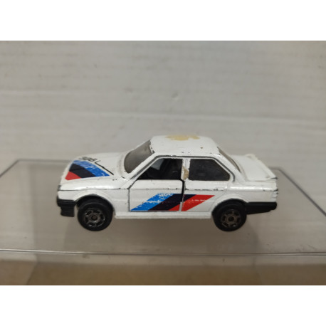 BMW E36 325i WHITE (2) 1:58/apx 1:64 MAJORETTE 257 NO BOX