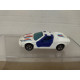 BMW E25 TURBO WHITE/BLUE 1:60/apx 1:64 MAJORETTE 217 NO BOX