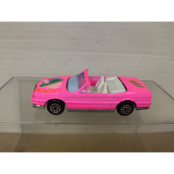 CADILLAC ALLANTE CABRIOLET PINK 1:59/apx 1:64 MAJORETTE 253 NO BOX