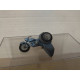 TRIUMPH T110 MOTORCYCLE & SIDECAR BLUE LESNEY 4 (2) 1:42/apx 1:64 MATCHBOX NO BOX
