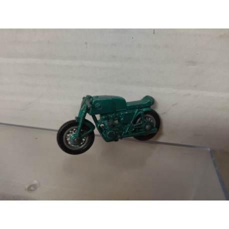 HONDA MOTORCYCLE GREEN LESNEY 38 1:41/apx 1:64 MATCHBOX NO BOX