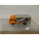 SEDON S & D REFUSE TRUCK GARBAGE/BASURA ORANGE apx 1:64 HUSKY NO BOX
