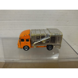 SEDON S & D REFUSE TRUCK GARBAGE/BASURA ORANGE apx 1:64 HUSKY NO BOX