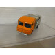 SEDON S & D REFUSE TRUCK GARBAGE/BASURA ORANGE apx 1:64 HUSKY NO BOX