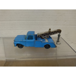 FORD F-350 PICKUP GRUA/CRANE BLUE apx 1:64 HUSKY VINTAGE NO BOX