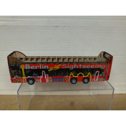 MAN AUTOBUS BERLIN SIGHTSEEING 1:87 H0 SIKU 1885 NO BOX/SUCIO