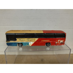 NEOPLAN AUTOBUS HISPANO IGUALADINA TRANSKIT 1:87/H0 apx 1:64 MAJORETTE 373 NO BOX