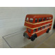 ROUTEMASTER AUTOBUS RED REPINTADO Z TRANSKIT 1:87 H0 EKO NO BOX/SUCIO