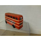 ROUTEMASTER AUTOBUS RED REPINTADO Z TRANSKIT 1:87 H0 EKO NO BOX/SUCIO
