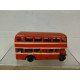 ROUTEMASTER AUTOBUS RED REPINTADO Z TRANSKIT 1:87 H0 EKO NO BOX/SUCIO