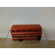 ROUTEMASTER AUTOBUS RED REPINTADO Z TRANSKIT 1:87 H0 EKO NO BOX/SUCIO