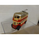 ROUTEMASTER TROLEBUS RED REPINTADO TRANSKIT 1:87 H0 EKO NO BOX/SUCIO