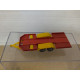 REMOLQUE/TRAILER PLATAFORMA RED/YELLOW 1:55/apx 1:64 SIKU 1917 NO BOX