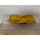 REMOLQUE/TRAILER PLATAFORMA ORANGE/YELLOW 1:55/apx 1:64 SIKU NO BOX