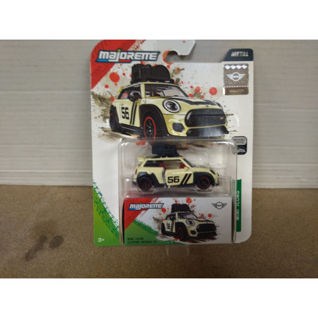 MINI JOHN COOPER WORKS GP YELLOW n56 DELUXE apx 1:64 MAJORETTE