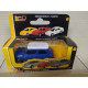 MORRIS MINI 1961 BLUE/WHITE 1:64 MOTOR MAX/SPEED TRACK