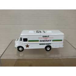 FREIGHTLINER MT-55 SHERIFF MARION COUNTY 1:100/apx 1:64 TINS TOYS