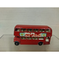AEC ROUTEMASTER LONDON VISCO-STATIC LESNEY 5 (4 ) 1:117/apx 1:64 MATCHBOX NO BOX