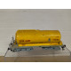 VAGON CISTERNA AMARILLO 1:87 H0 DESGUACE/NO BOX