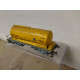 VAGON CISTERNA AMARILLO 1:87 H0 DESGUACE/NO BOX