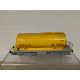 VAGON CISTERNA AMARILLO 1:87 H0 DESGUACE/NO BOX