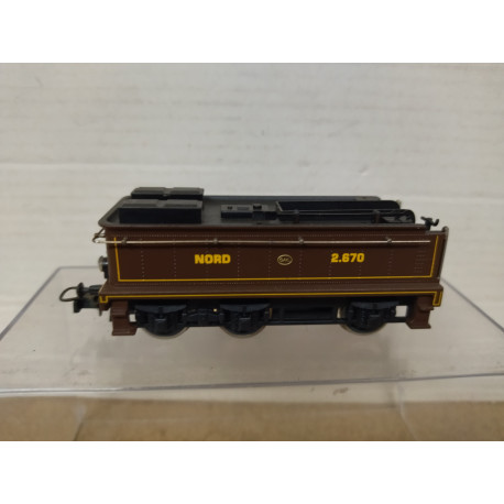 VAGON NORD 2.670 MARRON 1:87 H0 DESGUACE/NO BOX