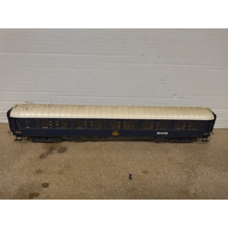 VAGON ORIENT EXPRESS AZUL 1:87 H0 DESGUACE/NO BOX/SUCIO
