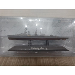 CRUCERO LIGERO KONIGSBERG 1929-45 WW 2 WARSHIP 1:1250 ATLAS De AGOSTINI n15