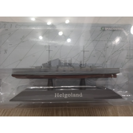ACORAZADO SMS HELGOLAND 1911-21 WARSHIP 1:1250 ATLAS De AGOSTINI n46