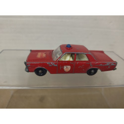 FORD GALAXIE FIRE CHIEF LESNEY 55/59 (3) 1:73/apx 1:64 MATCHBOX NO BOX