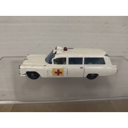 S & S CADILLAC AMBULANCE LESNEY 54 (5) 1:87/apx 1:64 MATCHBOX NO BOX