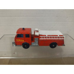 FIRE PUMPER DENVER LESNEY 29 (1) 1:104/apx 1:64 MATCHBOX NO BOX