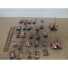 LOTE 27 FIGURAS SOLDADOS Y CABALLEROS MEDIEVALES 25mm/apx 1:72 DeLPRADO