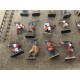LOTE 27 FIGURAS SOLDADOS Y CABALLEROS MEDIEVALES 25mm/apx 1:72 DeLPRADO