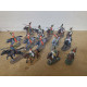 LOTE 15 FIGURAS CABALLERIA NAPOLEONICA 25mm/apx 1:72 DeLPRADO