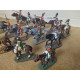 LOTE 15 FIGURAS CABALLERIA NAPOLEONICA 25mm/apx 1:72 DeLPRADO