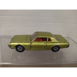 MERCURY COUGAR GREEN SUPERFAST 62 1:66/apx 1:64 MATCHBOX NO BOX