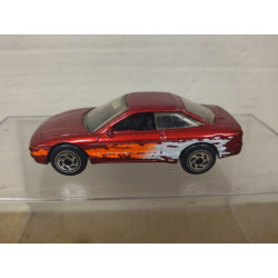 FORD PROBE FLAMES RED MB250 1:59/ apx 1:64 MATCHBOX NO BOX