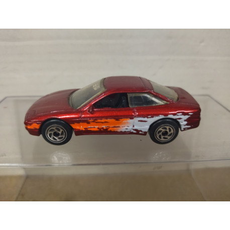 FORD PROBE FLAMES RED MB250 1:59/ apx 1:64 MATCHBOX NO BOX