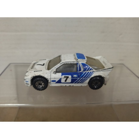 FORD RS 200 WHITE/BLUE n7 MB34 1:55 /apx 1:64 MATCHBOX NO BOX