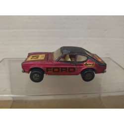 FORD CAPRI MK.I MORADO n62 SUPERFAST 54 1:59/apx 1:64 MATCHBOX NO BOX
