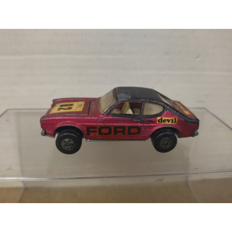 FORD CAPRI MK.I MORADO n62 SUPERFAST 54 1:59/apx 1:64 MATCHBOX NO BOX