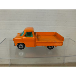 FORD TRANSIT PICKUP ORANGE MB66 (7) /apx 1:64 MATCHBOX NO BOX