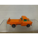 FORD TRANSIT PICKUP ORANGE MB66 (7) /apx 1:64 MATCHBOX NO BOX