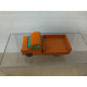 FORD TRANSIT PICKUP ORANGE MB66 (6) /apx 1:64 MATCHBOX NO BOX