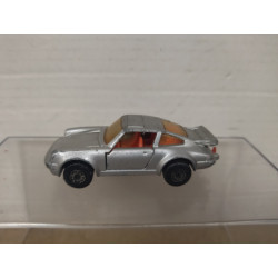 PORSCHE 911 TURBO SILVER SUPERFAST 3 1:64/apx 1:64 MATCHBOX NO BOX