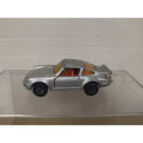 PORSCHE 911 TURBO SILVER SUPERFAST 3 1:64/apx 1:64 MATCHBOX NO BOX